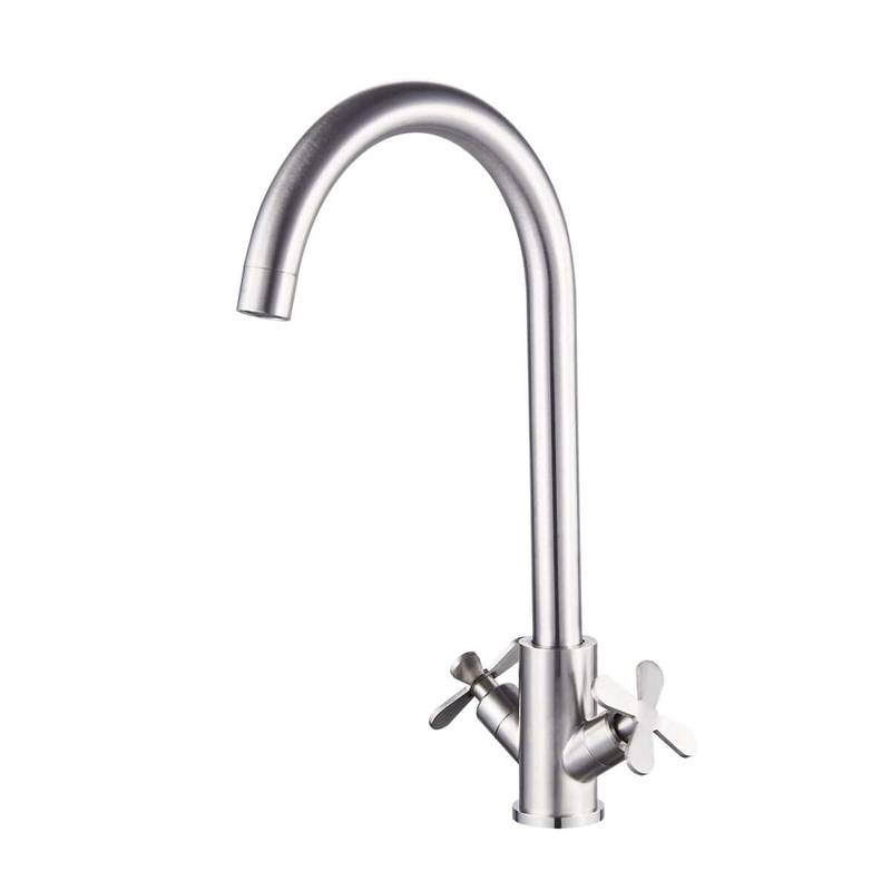 Stainless Steel Tap Brushed Nickel Modern Design P-5012-N Stainless Steel Tap Brushed Nickel Modern Design P-5012-N