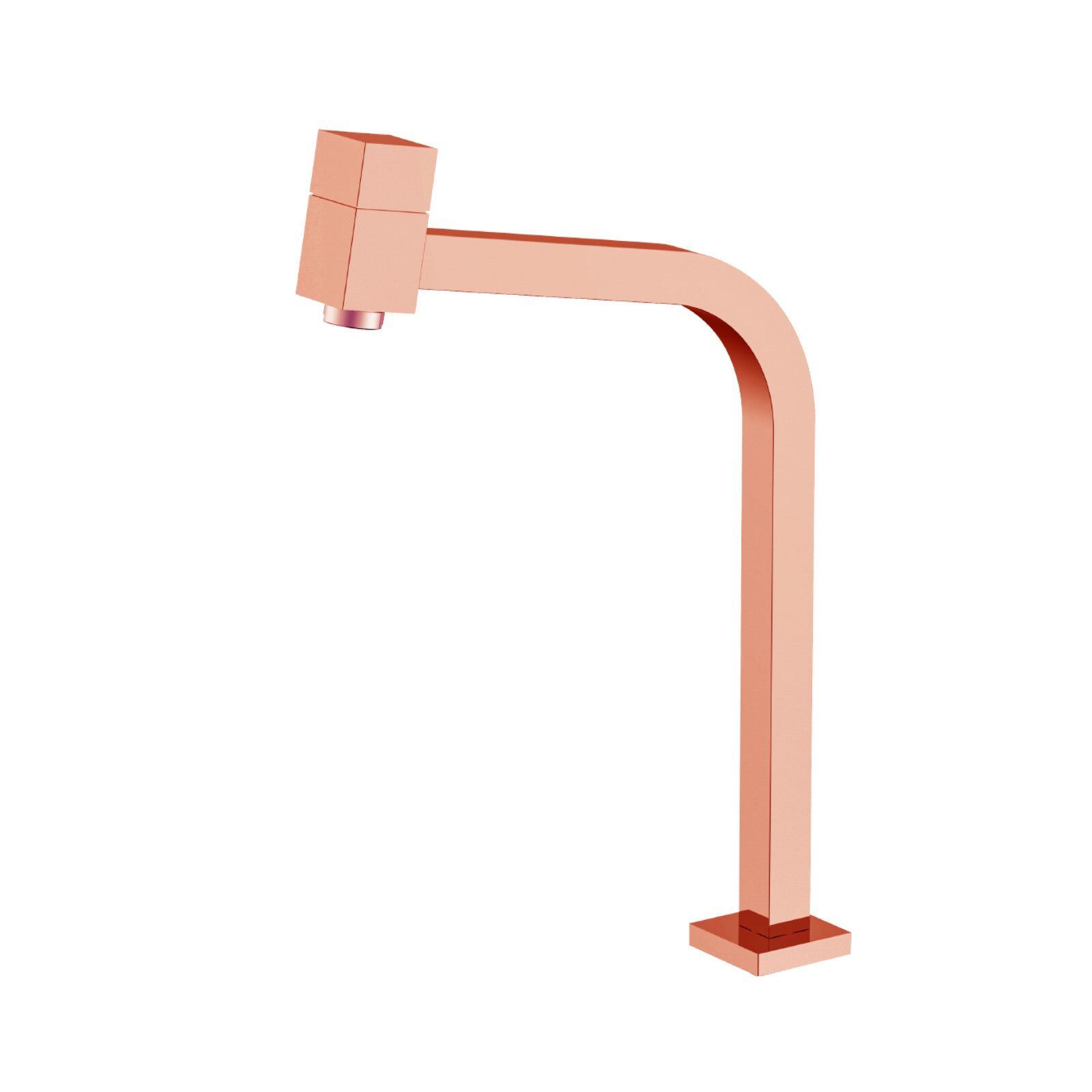 Torneira Banheiro Link Quadrada Alta 90 Cromada N-22013-R Torneira Banheiro Link Quadrada Alta 90 Cromada N-22013-R