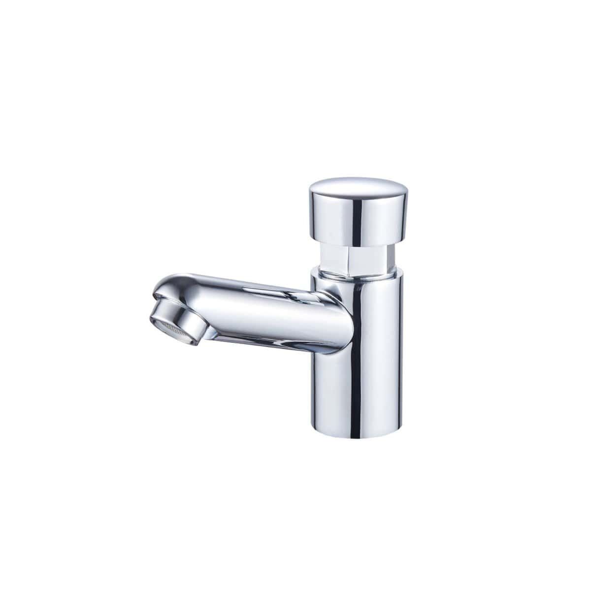 Torneira Temporizada Mesa P Lavatório de engenharia Cromada F-045 Torneira Temporizada Mesa P/ Lavatório de engenharia Cromada