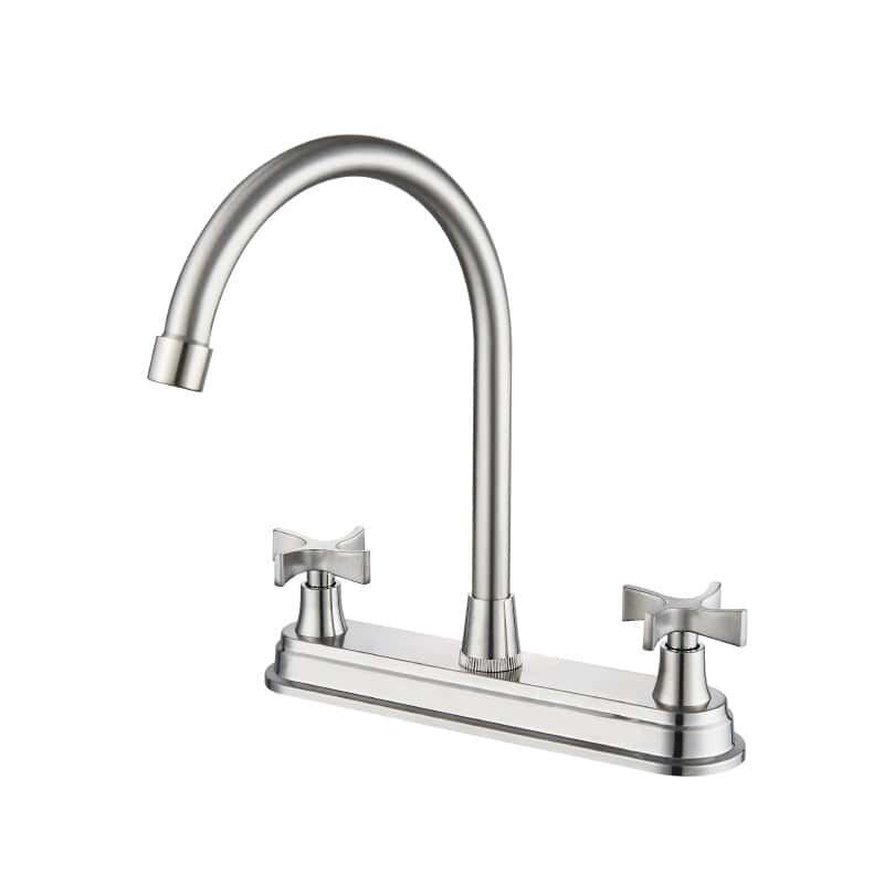 MBA-804514-N Grifo de Cocina con Acabado en Níquel Cepillado MBA-804514-N Grifo de Cocina con Acabado en Níquel Cepillado