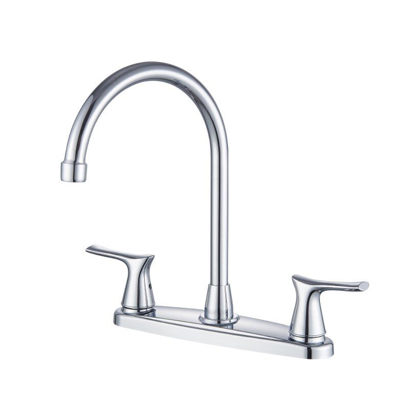 MBL-800717 Llave Cromada para Fregadero con Dos Manijas MBL-800717 Llave Cromada para Fregadero con Dos Manijas