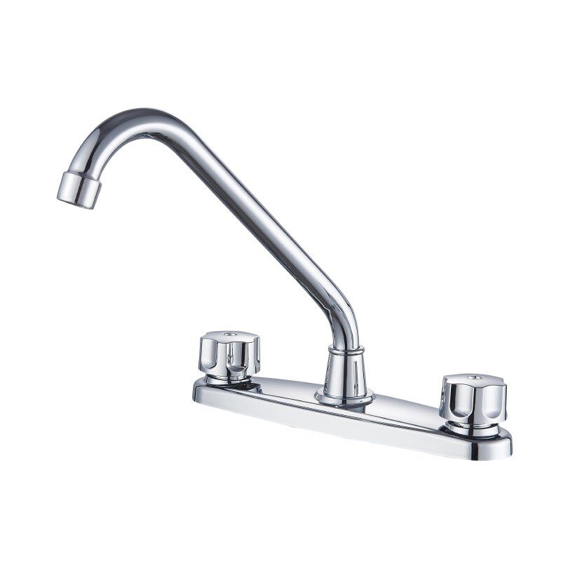 MBL-860135 Grifo de Cocina de 2 Manijas con Instalación Rápida MBL-860135 Grifo de Cocina de 2 Manijas con Instalación Rápida