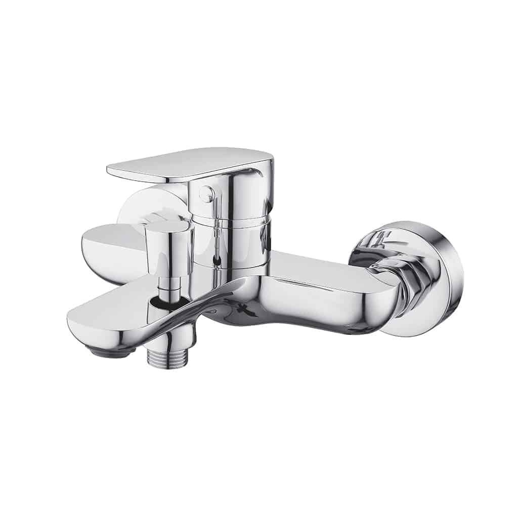 T-9011 Bath Mixer Hot Cold Water Mixer Wall Mounted Bathroom Tub Shower Faucet