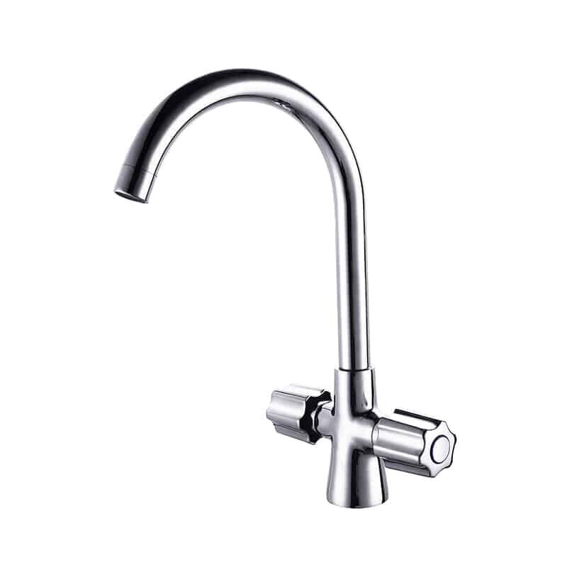 PV-7005 Easyfit Kitchen Sink Mixer Chrome Tap Flower Head