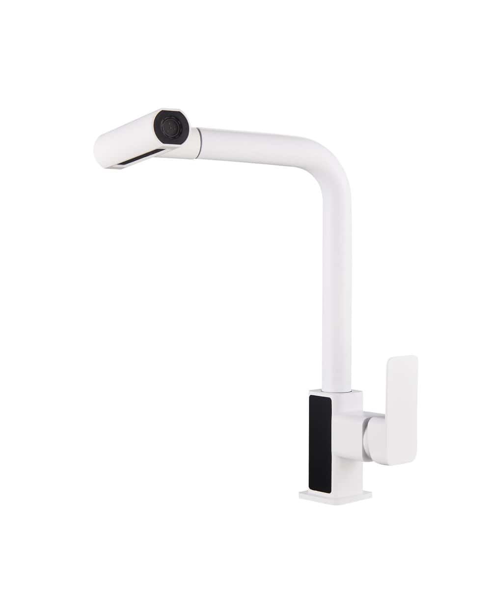 PT-8072-W HD PT-8072 Digital Display Pull-Out Kitchen Faucet