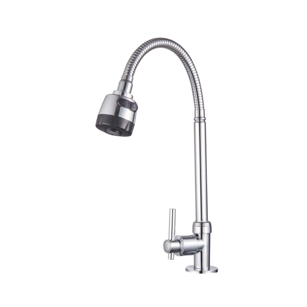 Stainless Steel Single Handle Kitchen Sink Faucet PW-7012 Stainless Steel Single Handle Kitchen Sink Faucet PW-7012
