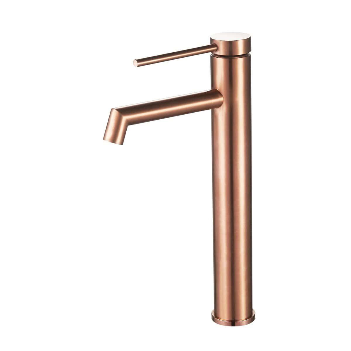 Modern Round Basin Faucet Curved Spout LAB-5009-R Modern Round Basin Faucet Curved Spout LAB-5009-R