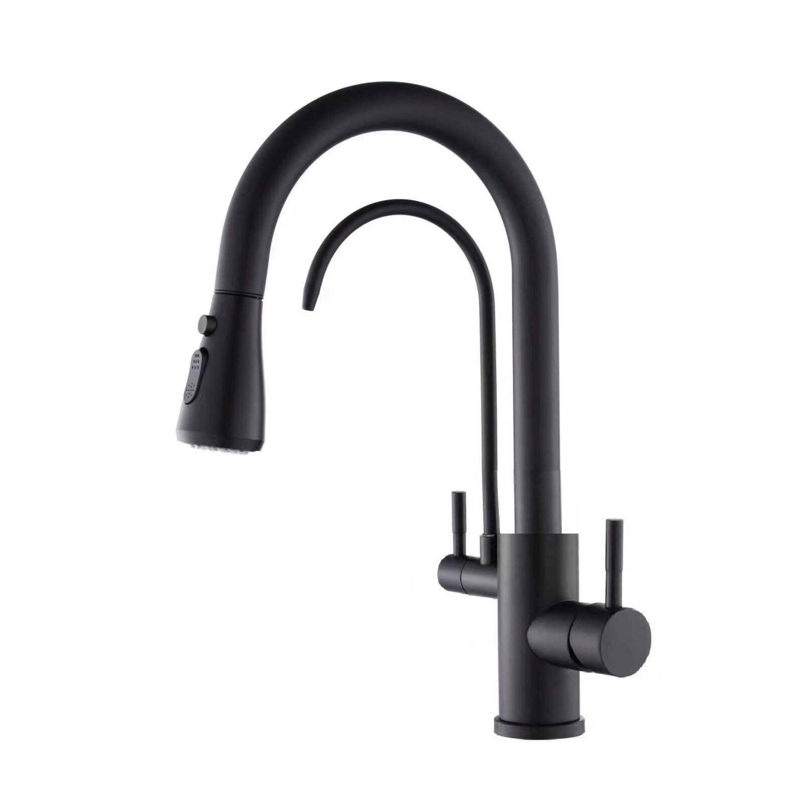 Torneira Para Cozinha De Gourmet Com Saída Para Filtro Inox PJ-5009-B Elegant Hot and Cold Filter Tap PJ-5009-B