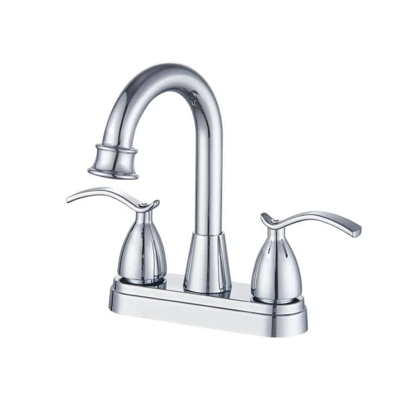 Mezcladora para lavamanos con palanca con grifo lavabo 3 orificios 4 pulgadas y mezcladora para baño duomando 4 pulgadas metal MBB-400556 Mezcladora para lavamanos con palanca con grifo lavabo 3 orificios 4 pulgadas y mezcladora para baño duomando 4 pulgadas metal MBB-400556