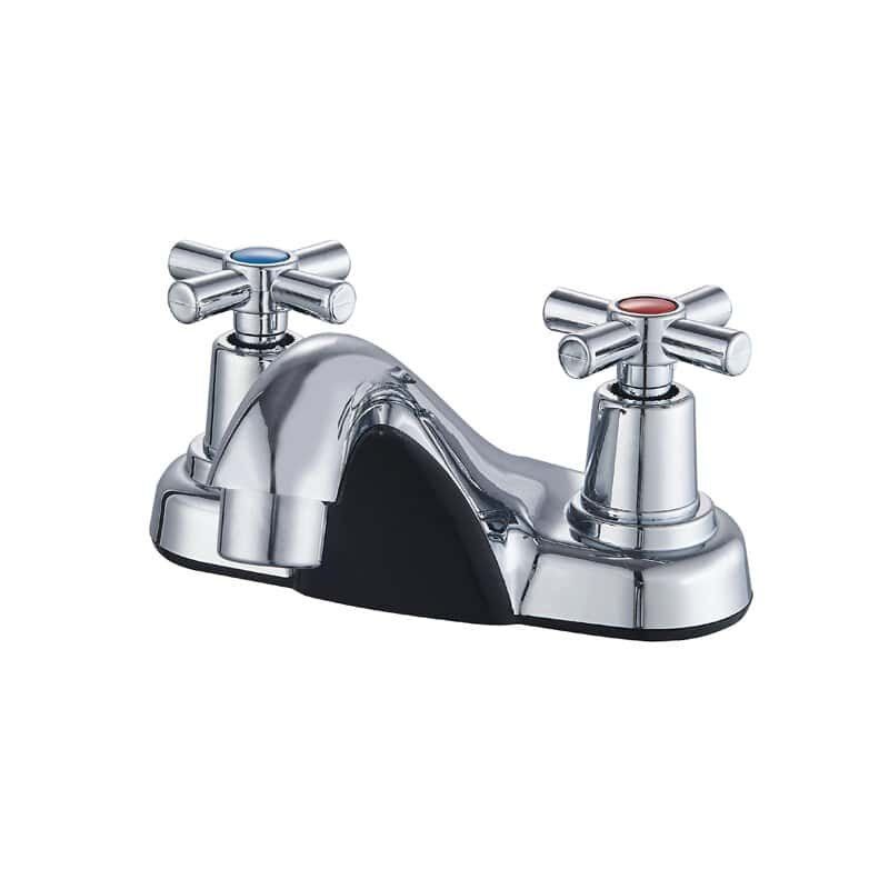 Moderno con llave para lavabo corona 4 pulgadas cromado y grifos aluminio para lavabos para baño MLP-4101 Moderno con llave para lavabo corona 4 pulgadas cromado y grifos aluminio para lavabos para baño MLP-4101