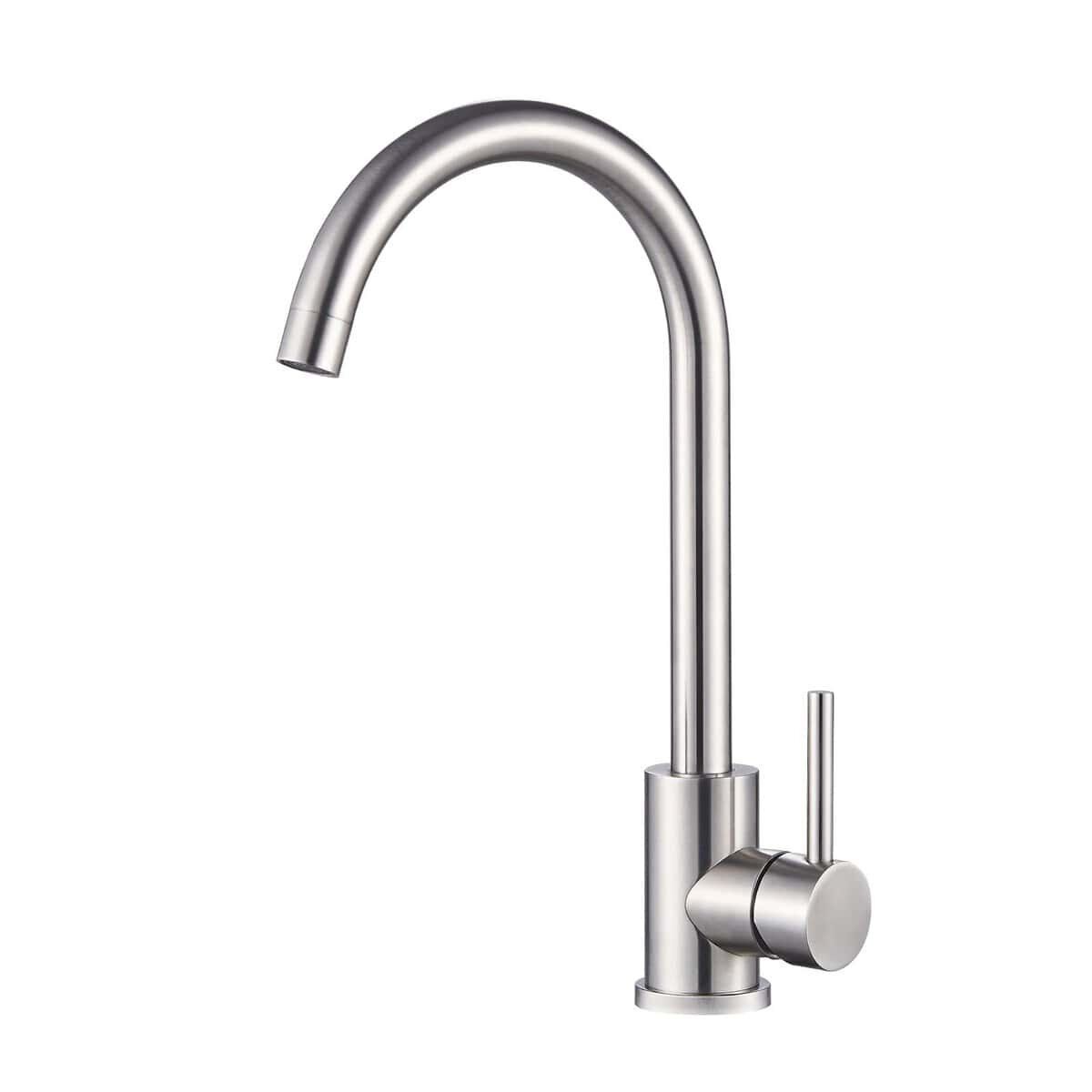 Flexible Hose Kitchen Faucet 304 Stainless Steel, Brushed Nickel Finish P-5003-N Flexible Hose Kitchen Faucet 304 Stainless Steel Brushed Nickel Finish P 5003 N