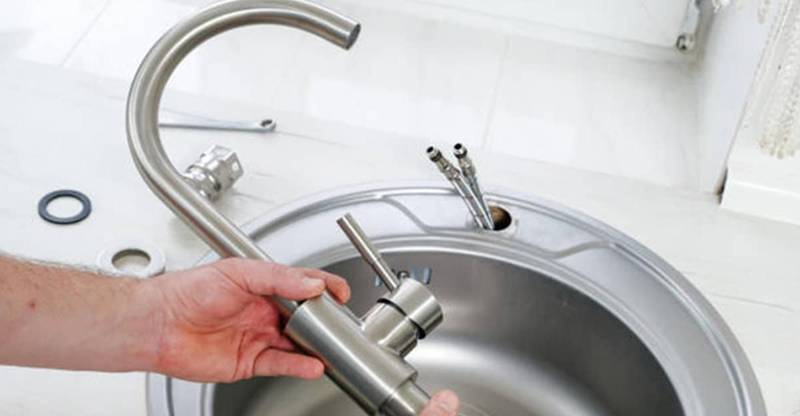 faucet installation